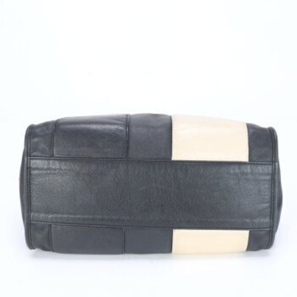 Chloe beach bag leather Shoulder Bag tote black - Picture 8 of 14